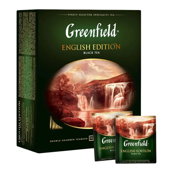 Чай черный "Greenfield. Инглиш Эдишн" 2гр*100шт (1383-09)