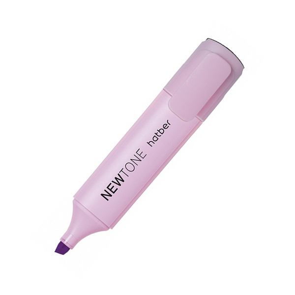 Текстовыделитель Hatber "NEWtone PASTEL"/сиреневый/cкошенный/1-5мм HL_060878