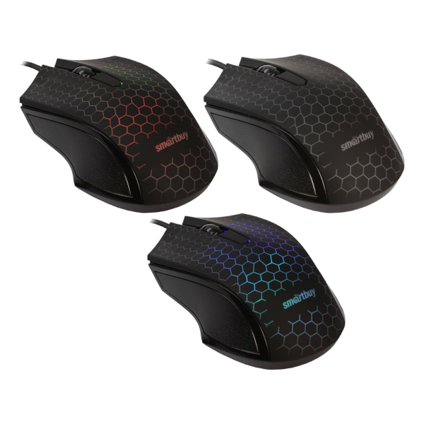 Мышь SmartBuy "One" 1000dpi, USB, беспроводная, черная SBM-303AG-K