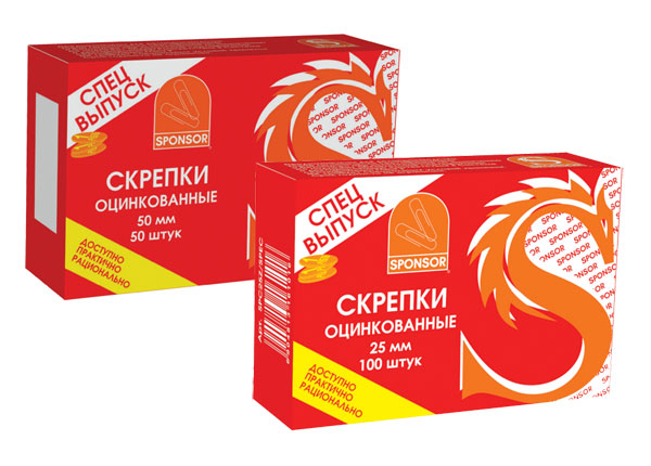 Скрепки 33мм
