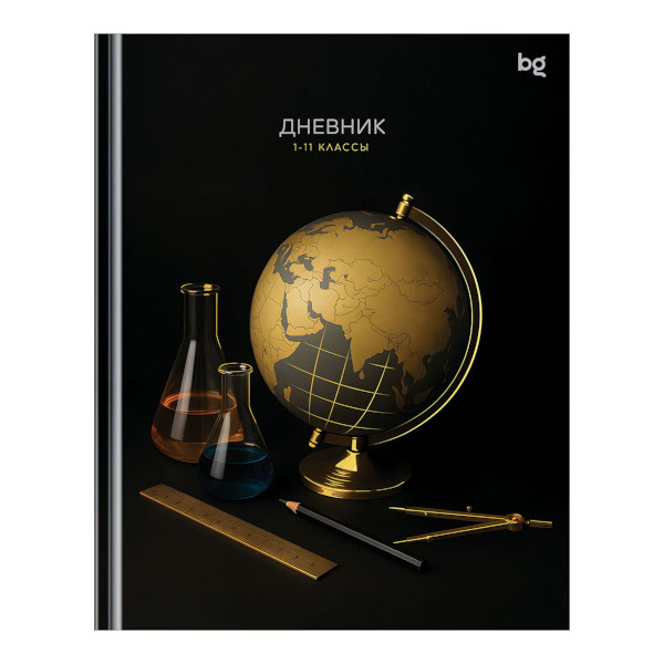 Дневник 1-11кл. тв. обл. "Планер школьный" 7БЦ, черный Пш5т64_лм_тф 06323 BG
